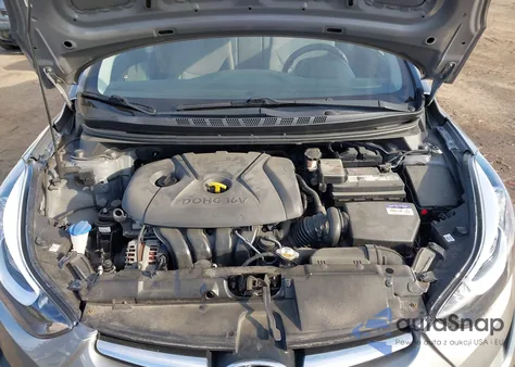 2014 Hyundai Elantra Se from USA, damaged, VIN KMHDH4AE4EU087778